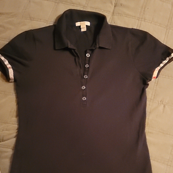 Burberry Tops - Burberry Black Button Down Shirt